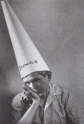 George W. Bush - Dunce