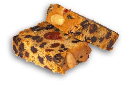 Sliced Dundee Cake