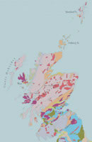 Map of Scotland - Geology